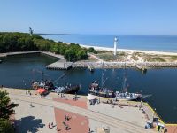 Blick vom Leuchtturm in Kolberg