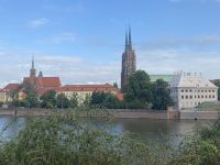 Blick auf die Dominsel