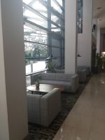 in der Lobby des Hotels