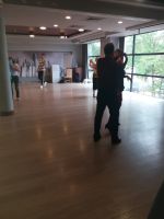 Drehung des Tanzpartners