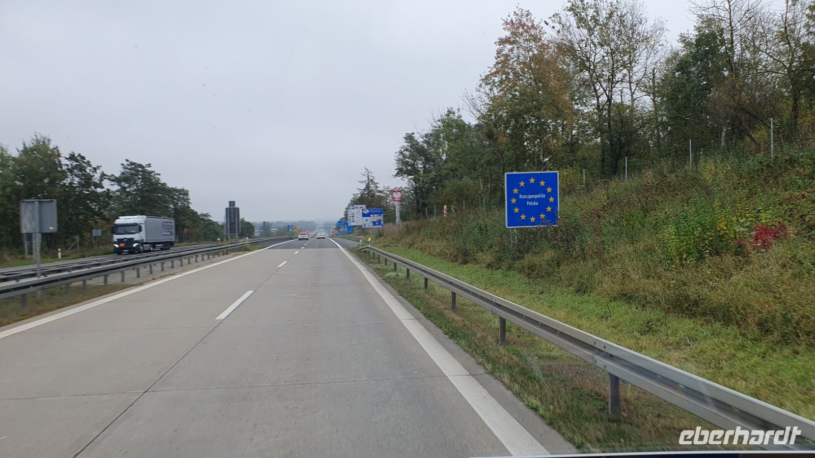 Grenze zu Polen erreicht 