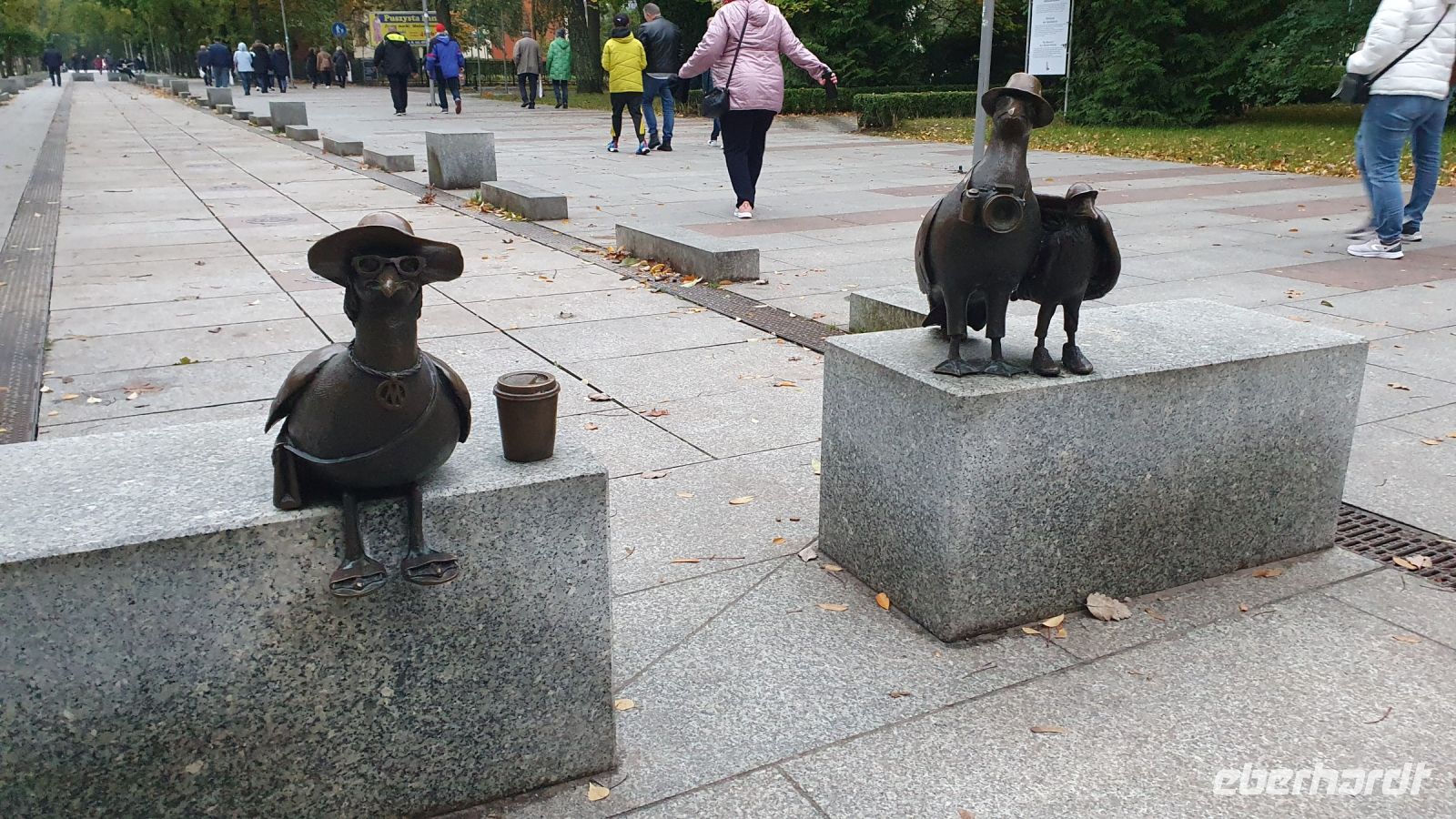 Marians in der ganzen Stadt 