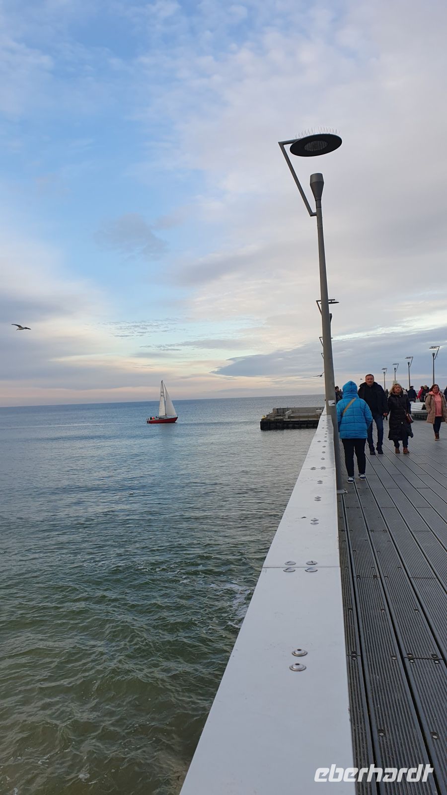 Abend an der Seebrücke