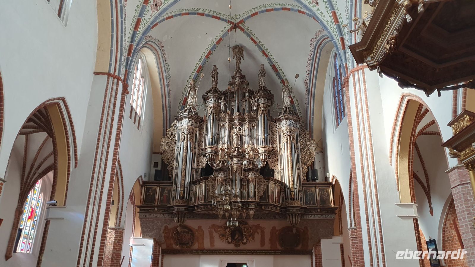 Barockorgel aus dem 17. Jahrhundert 