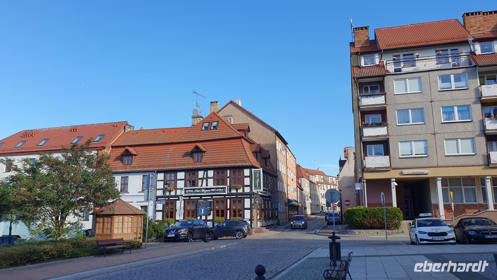 Einzig erhaltene Fachwerkhäuser 