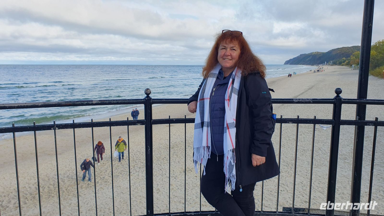 Auf der Seebrücke Misdroy 