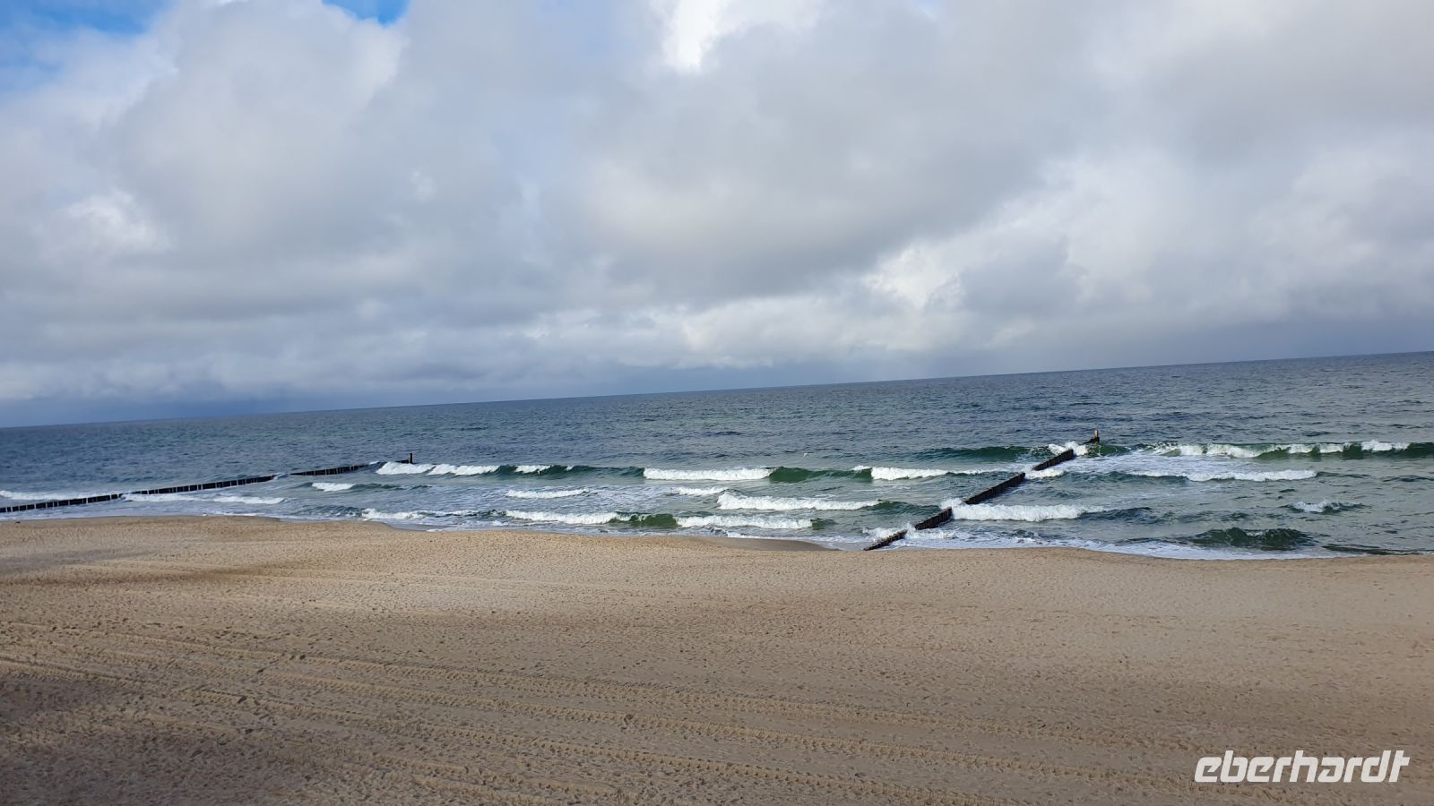 die Ostsee in Mielno