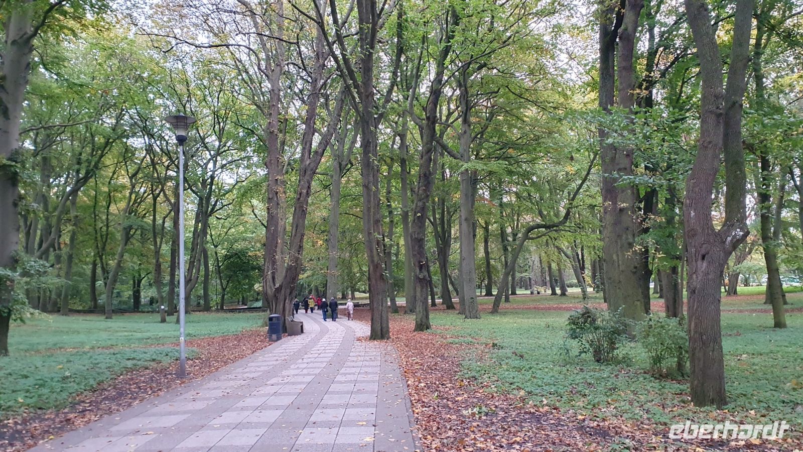 Spaziergang durch den Kurpark Kolberg