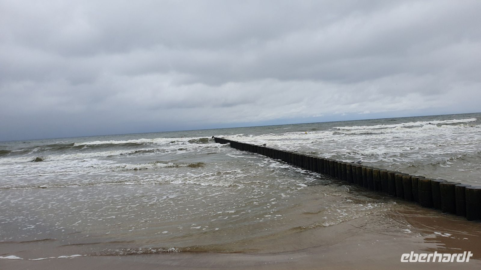 letzter Nachmittags-Spaziergang an der Ostsee