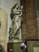 Dom Breslau - Skulpture Maria und Jesus