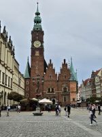 Marktplatz Breslau - Rathaus