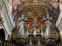 Orgelprospekt  von Johann Mosengel und Christoph Peucker mit Goethe-Orgel &ndash; &copy; Falk Rätzer (Eberhardt TRAVEL)