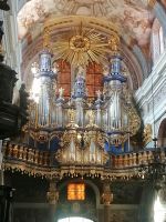 Berühmte  Orgel in der Kirche von Heiligelinde