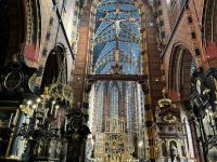 Blick zum berühmten Altar