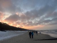 Sonnenuntergang am Strand