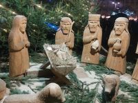 2024-Silvesterreise Krakau: Krippe auf dem Rynek