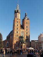 2024-Silvesterreise Krakau: Portal der Marienkirche