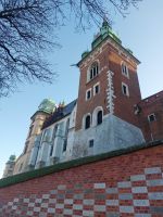 2024-Silvesterreise Krakau: Wawel - stadtseitige Befestigung