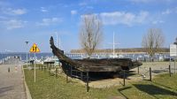 Schiffswrack im Hafen von Kamien Pomorski 