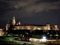Blick über Weichsel zum Wawel