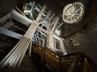 Absteifungen unter Tage im Salzstollen