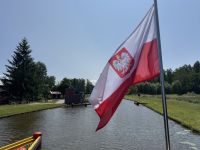 Bootsfahrt auf dem Kanal
