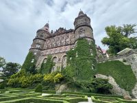 Blick auf das Schloss von den Terrassen