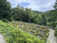 Parkanlagen mit Buxbaum
