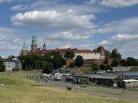Blick über Weichsel zum Wawel