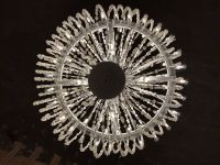 Leuchter aus Salzkristallen in der Salzmine