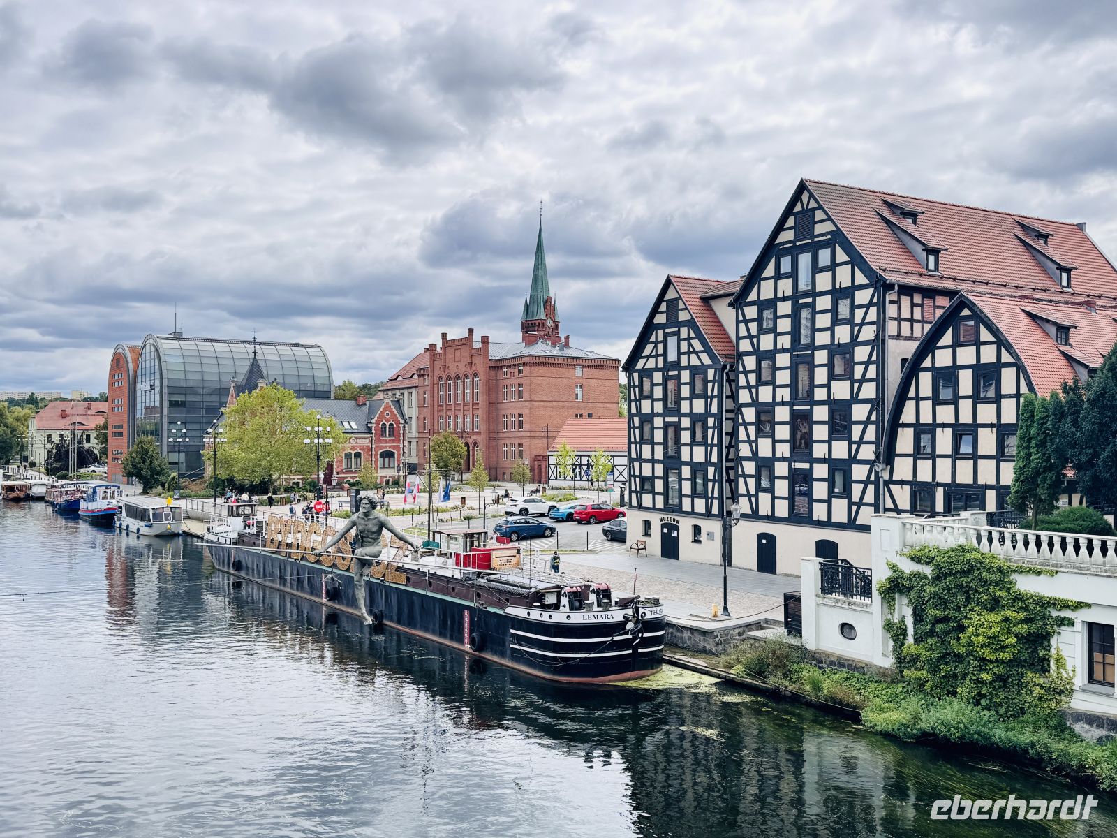 Tag 2 - Brda-Fluss mit Speicherhäusern in Bromberg &ndash; &copy;  (Eberhardt TRAVEL)