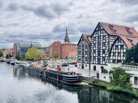 Tag 2 - Brda-Fluss mit Speicherhäusern in Bromberg &ndash; &copy; Christin Kuschka (Eberhardt TRAVEL)