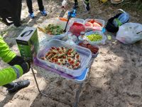 Picknick am Strand