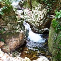 Glatzer Land: Wölfelsfall [poln. Wodospad Wilczki]