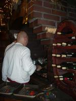 direkt vom Grill auf unseren Tisch