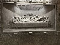 Das letzte Abendmahl, Relief in Salz &ndash; &copy; Falk Rätzer (Eberhardt TRAVEL)