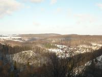 Blick vom Schloss Fürstenstein