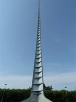 Breslau - 100 m Turm vor Jahrhunderthalle