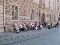 Beginn des Stadtrundgangs in Krakau
