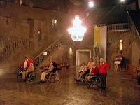 Unter Tage in Wielicka vor Johannes Paul II