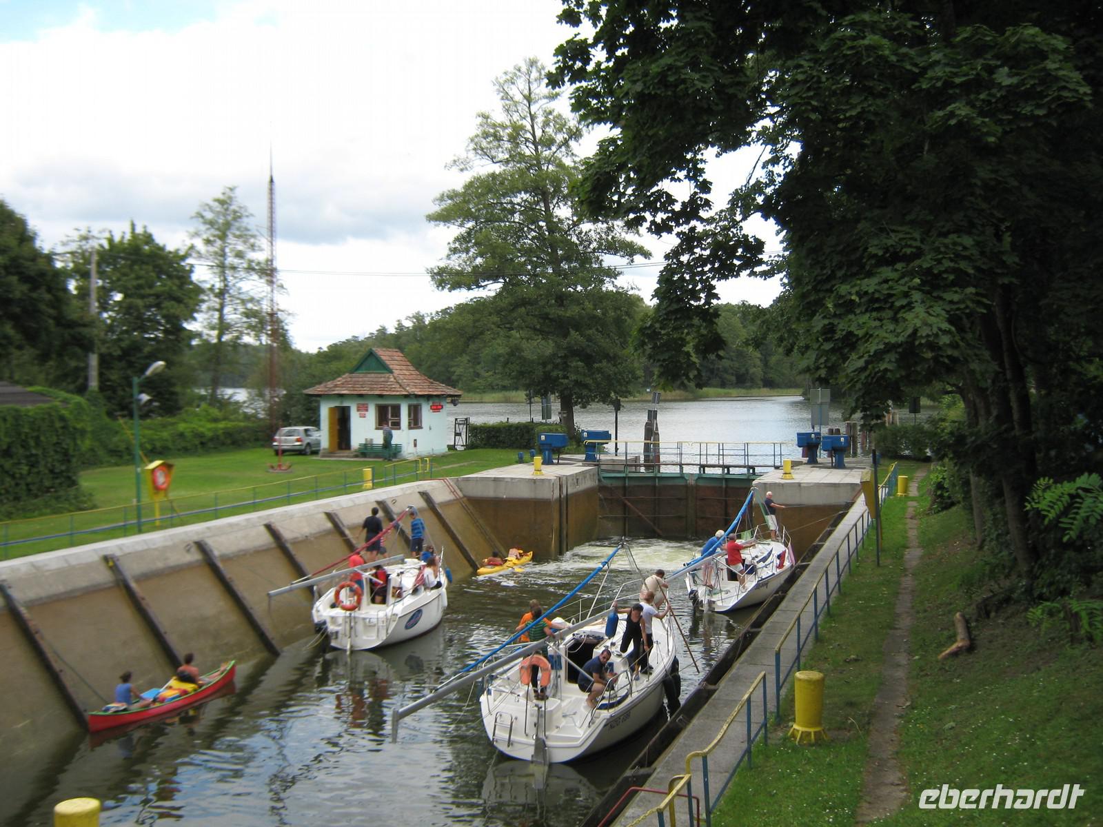 Schleuse bei Ruciane Nida