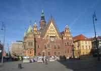 Breslau, Ostseite Rathaus