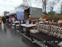 Trödelmarkt in Koszalin am Gollenberg