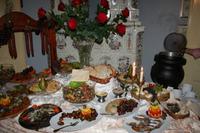 Kleines Abendbuffet am Neujahrstag