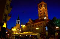 018 Torun, Heiliggeistkirche, Rathaus und Copernikusdenkmal