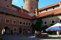 052 Innenhof der  Bischofsburg Roessel (Zamek Reszel)