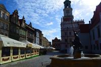 158 Posen (Poznan), Hauptmarkt mit Rathaus, Nordseite