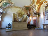 Orgel im Oratorium Marianum, dem Musiksaal der Universität