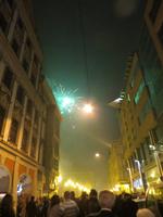 Feuerwerk an der Elisabethkirche