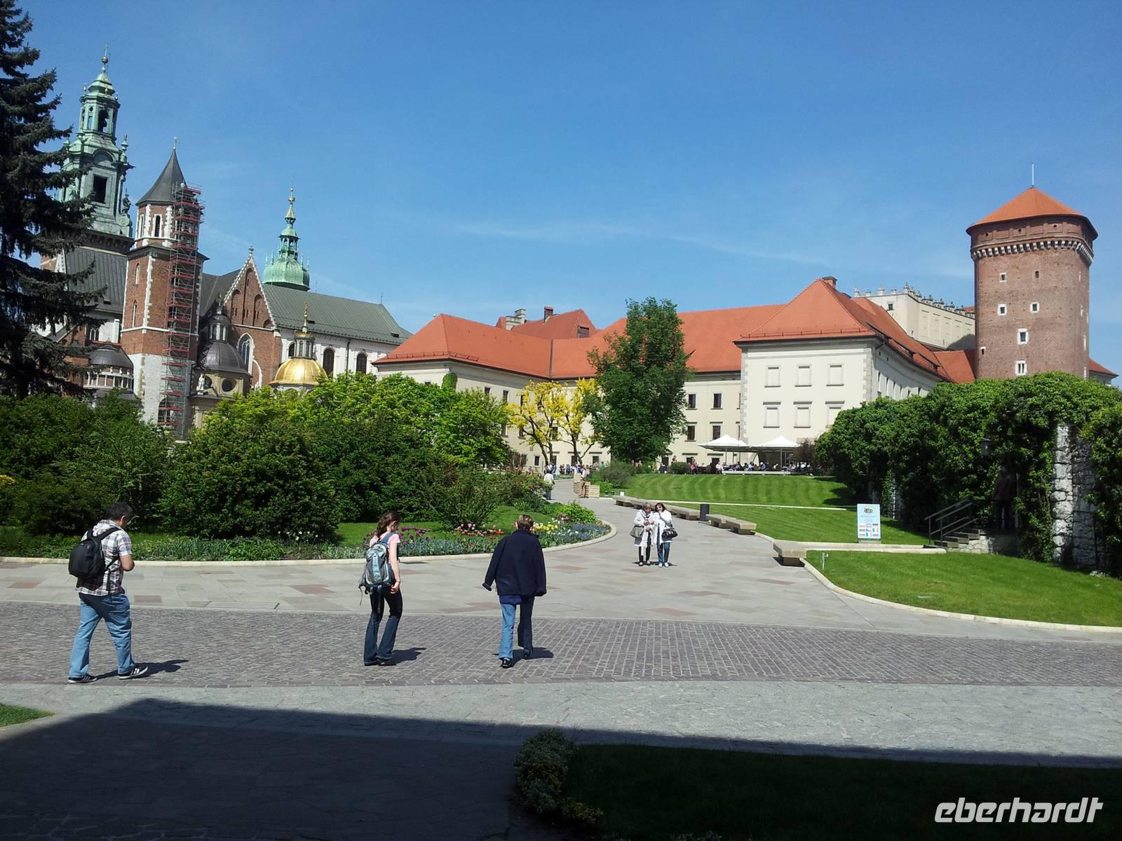 Der Innenhof der Wawel-Schlossanlage 